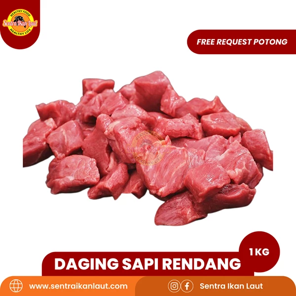 Beef Rendang Cut 1 Kg