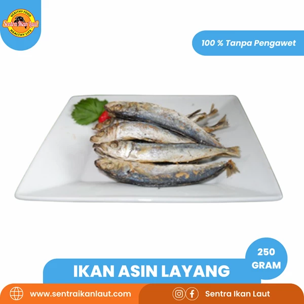 Boiled Salted Fish Fish 250 Gram