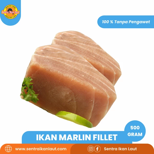 Fish Marlin Steak Fillet 500 Gram