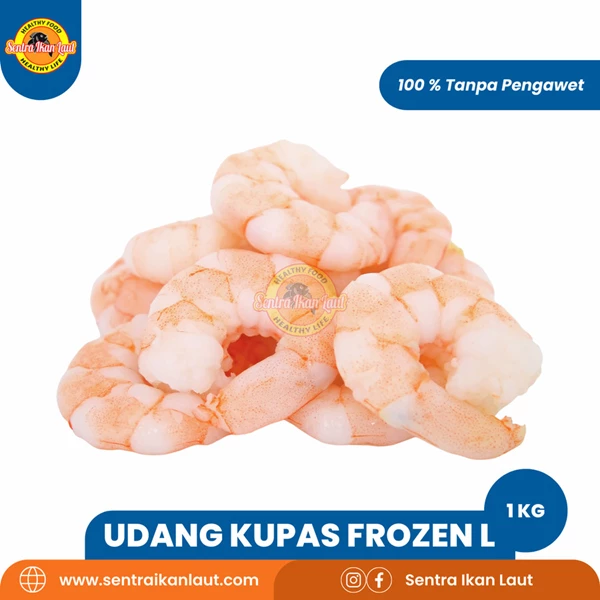 Peeled Shrimp Size 31 - 40 Size L frozen Frozen 1 Kg