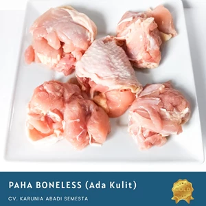 Daging Paha Ayam Paha Boneless Ada Kulit 1 Kg