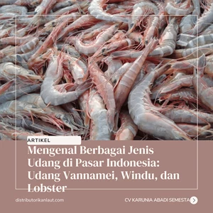 Mengenal Berbagai Jenis Udang di Pasar Indonesia: Udang Vannamei, Windu, dan Lobster