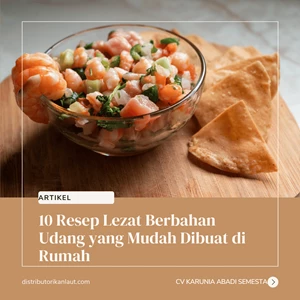 10 Resep Lezat Berbahan Udang yang Mudah Dibuat di Rumah