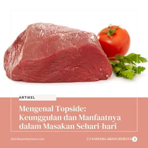 Mengenal Topside: Keunggulan dan Manfaatnya dalam Masakan Sehari-hari