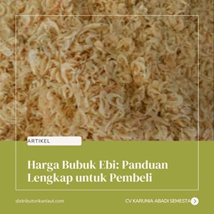 Harga Bubuk Ebi: Panduan Lengkap untuk Pembeli