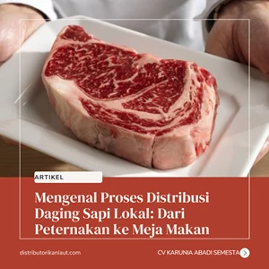 Mengenal Proses Distribusi Daging Sapi Lokal: Dari Peternakan ke Meja Makan