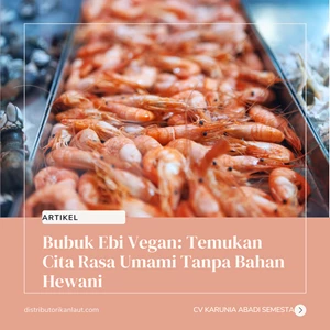 Bubuk Ebi Vegan: Temukan Cita Rasa Umami Tanpa Bahan Hewani